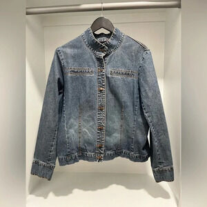 Vintage Havana Jacks Cafe Jean Jacket 100% cotton Womens XL